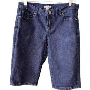 Denim Bermuda Shorts